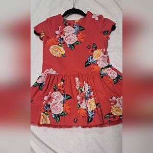 GAP Red Floral Kids Dress